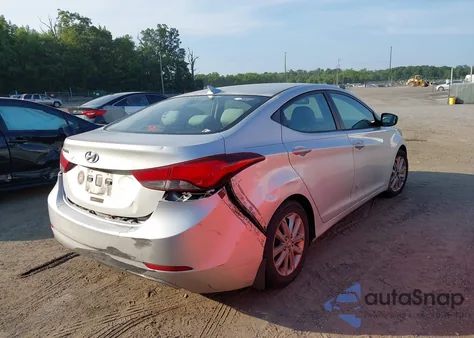2015 Hyundai Elantra Se/Sport/Limited из США, поврежденный, VIN KMHDH4AE3FU261938